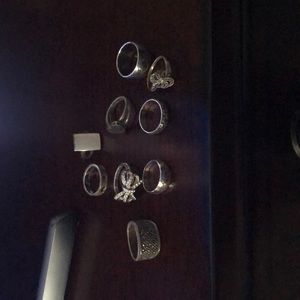 Sterling silver and costume jewelry bundle